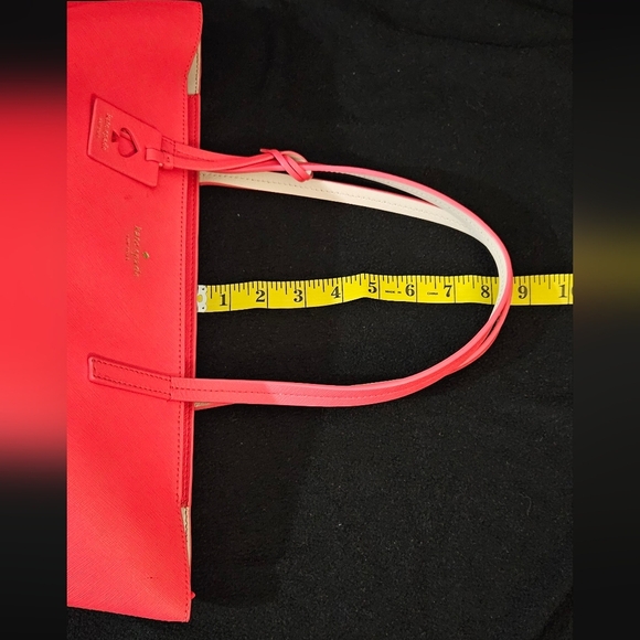 Kate Spade Coral Color Promenade Place Reversible Tote Bag - Picture 5 of 16